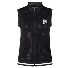 luxgolf 女款全拉鍊網眼背心 JB4S506W