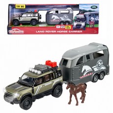 maJORETTE 美捷輪 格蘭系列 荒原路華 馬拖車 壓鑄迷你車, 混合色, 1個