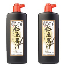 書法毛筆字書法練習用墨汁 3W262, 500ml, 2瓶