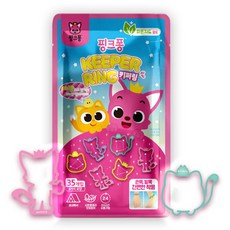 태양생활건강 야광으로 반짝이는 활동지킴이 키퍼링 35p, 핑크퐁, 1개