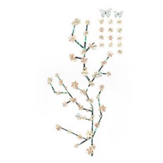 Allode 感性吉他琴身面板貼紙 TYPE 05 春梅, 1個