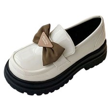 PEONIST 女性蝴蝶結時尚樂福鞋