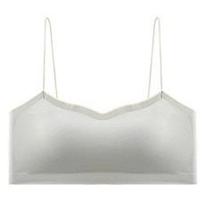 문릿 심리스 패드일체형 끈 브라탑 숏