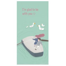 그대와 함께 스티커 50p, 혼합색상, 2개