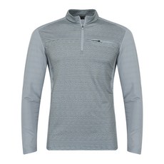 FERRA US 男款 BF雙色拼接 局部網眼 登山拉鍊衫 OCTM4BF5062