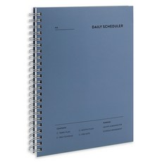 DASH&DOT 日常行程表日記本 ver 7, 1個, 03 深藍