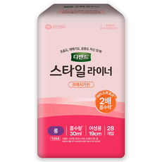 디펜드 여성용 요실금 스타일 라이너 프레시가든향, FREE(onesize), 28개입, 1개