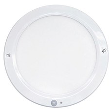 LISHIN Vitson LED 側發光超薄感應燈 圓形 20.32cm 20W 220 x 18 mm, 1個, 晝光色(白色)