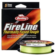 Berkley 貝克力 Fireline Light Game 8股編織釣魚線, 1個, 螢光綠