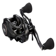 Abu Garcia 船釣路亞捲線器 雙把手 右手把, SUPER MAX-S6 DH, 黑色