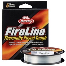 Berkley 貝克力 Fireline Light Game 8股編織釣魚線, 1個, 水晶