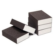 지오비즈 스펀지사포 샌딩블럭 5종 세트 #120-1000, 1세트, 5개입