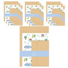 ibis 牛皮紙文具 IL 套裝 12526, 10組, 家