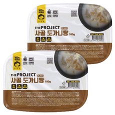 펫러닝 강아지 더프로젝트 PLAN4 사골국 시리즈, 사골 도가니탕, 100g, 2개