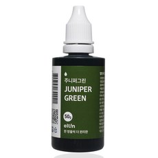 엘틴 e 푸드칼라 진한 주니퍼그린, 50g, 1개