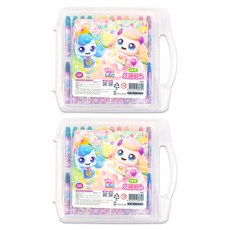 STUDIO EIGHT Catch Tiniping 糖醋蠟筆白色, 24 種顏色, 2個