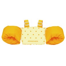 ARAKHAN 兒童圓點手臂圈夾克 23FJ, 1個, 混合顏色