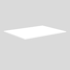 LPM 식탁 상판 800 x 600 mm, 화이트, 1개