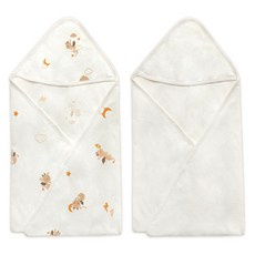 ikii 孩童棉質包巾 2件組