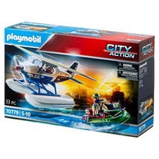 Playmobil 摩比人 警察水上飛機 70779, 1個