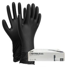 G CLUB 丁腈衛生手套 100入, 黑色, 大(L), 1個