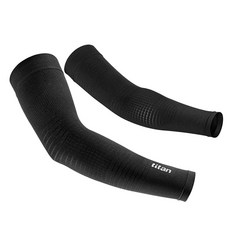 titan 太肯 FLOW 壓縮護臂 NEW 雙手組, 1套, 黑色