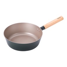 Cookin 青檸木把宮廷平底鍋 IH電磁爐適用, 1個, 24cm