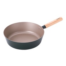 Cookin 青檸木把宮廷平底鍋 IH電磁爐適用, 1個, 28cm