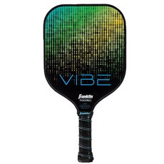 Franklin Vibe 匹克球拍 52854, 1個, 黑色 + 黃色 + 綠色