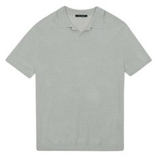 킨록2 남성용 R N 반팔 오픈 카라 니트 EFW