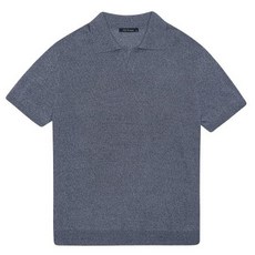 Kinloch 男士 R N 短袖開領針織衫 EFW