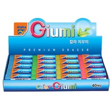 Alpha mall 彩色橡皮擦 4種*10入組, 1組, 混色