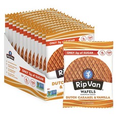 Rip Van 華夫餅 荷蘭焦糖&香草風味, 33g, 12個