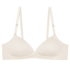 moonya moonya 女童款膚色人造絲模壓胸罩 3