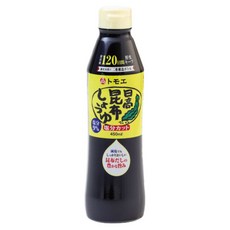 토모에 염분 낮춘 다시마 간장, 450ml, 1개
