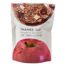 THANKSOAT 真格蘭諾拉麥片 肉桂蘋果口味, 1包, 180g