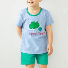 unifriend 兒童Happy Tree五分家居服套裝