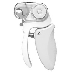 DING DONG PET 寵物 Parrot 透明 LED 指甲剪 70 x 135 mm, 1個, 白色