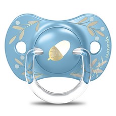 스와비넥스 골드 프리미엄 일자형 쪽쪽이, 3단계 (12개월이상), 골드 블루, 1개