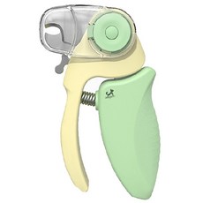 DING DONG PET 寵物 Parrot 透明 LED 指甲剪, 1個, 綠色