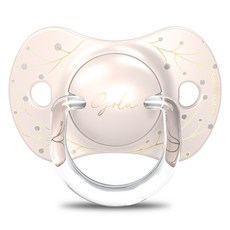 스와비넥스 골드 프리미엄 일자형 쪽쪽이, 1단계 (0~6개월), 골드 핑크, 1개