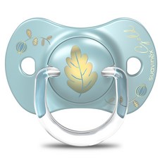 스와비넥스 골드 프리미엄 일자형 쪽쪽이, 2단계 (6개월이상), 골드 블루, 1개