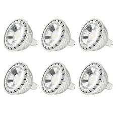 WOOREE LED 鹵素燈泡 3W MR16, 6個, 晝光色