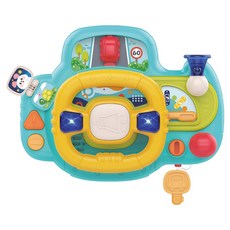 SkySunstar 導航汽車方向盤駕駛玩具嬰兒玩具, Mint