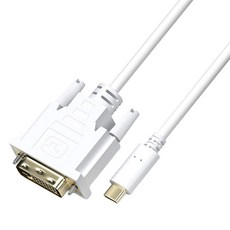 MYBESTFRIEND USB Type-C to DVI 鏡像傳輸線, 1個, 1.8m