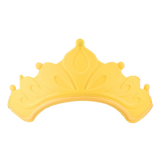 Weather Fairy 花朵長度可調式幼兒洗髮帽, 1個, 黃色