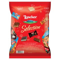 Loacker 萊佳哈斯 精選巧克力威化餅乾組 513g, 7種, 1組