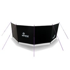 NORTHPEAK 擋風板, 黑色