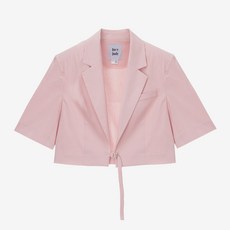 쥬시쥬디 여성용통기성 J린넨 혼방 반팔 테일러드 자켓 JYJK321B