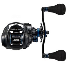 Abu Garcia 雙握把小烏龜捲線器 6速比 右手款, 藍色, Neo S6 DH